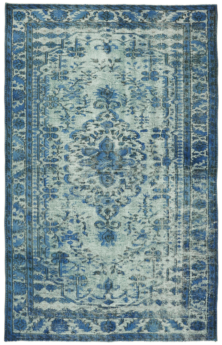 6x9 Blue Over Dyed Rug - 42579