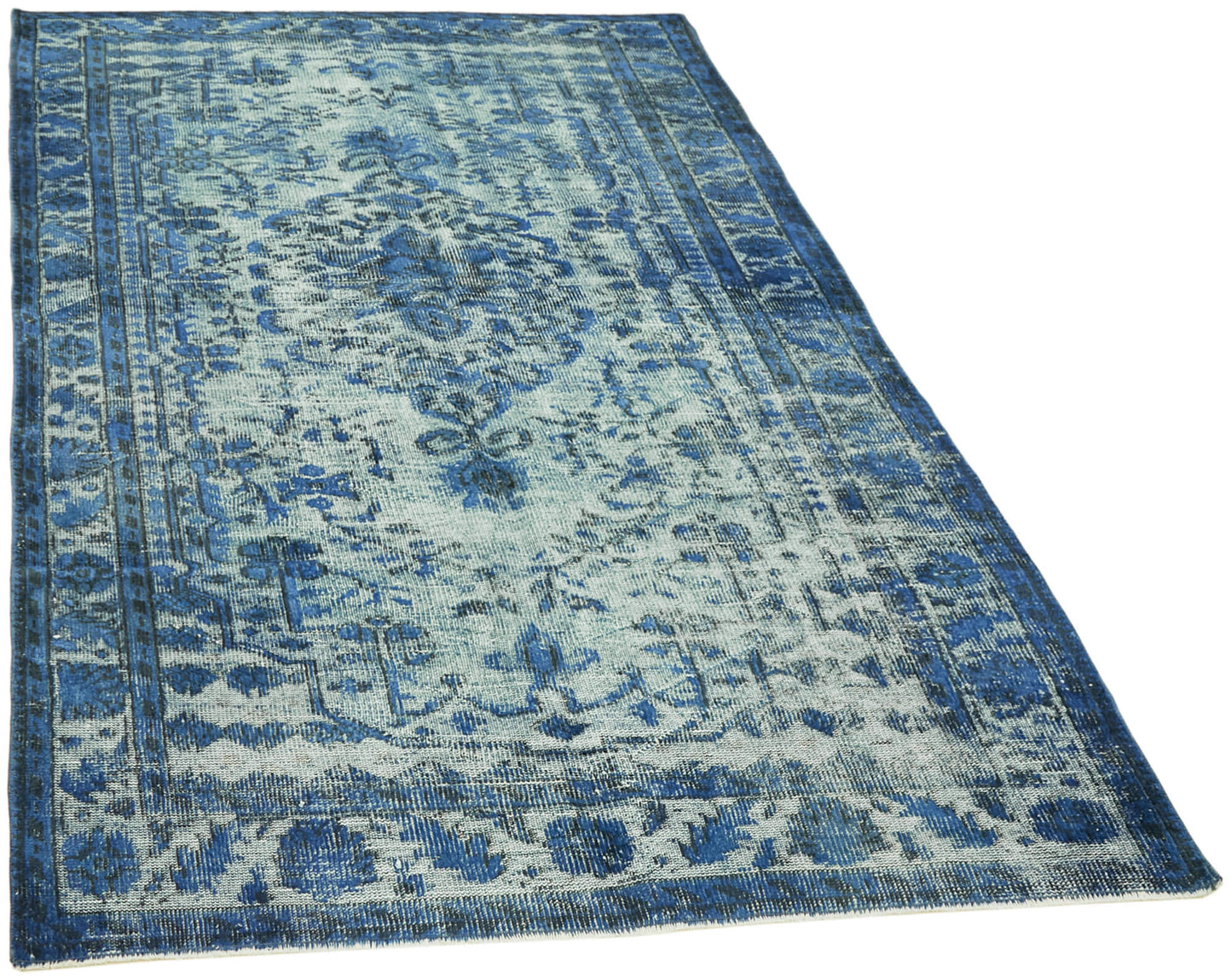 6x9 Blue Over Dyed Rug - 42579