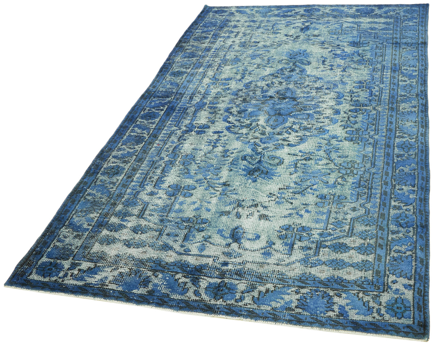 6x9 Blue Over Dyed Rug - 42579
