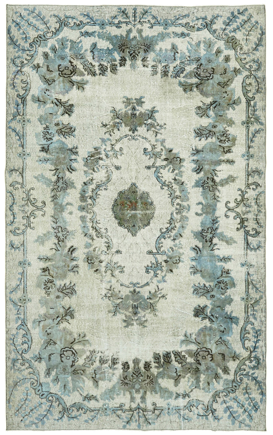 6x10 Blue Over Dyed Rug - 42580