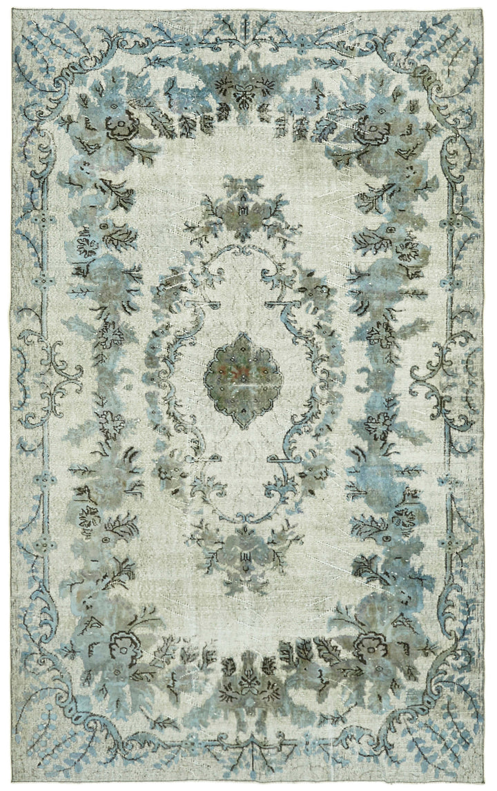 6x10 Blue Over Dyed Rug - 42580