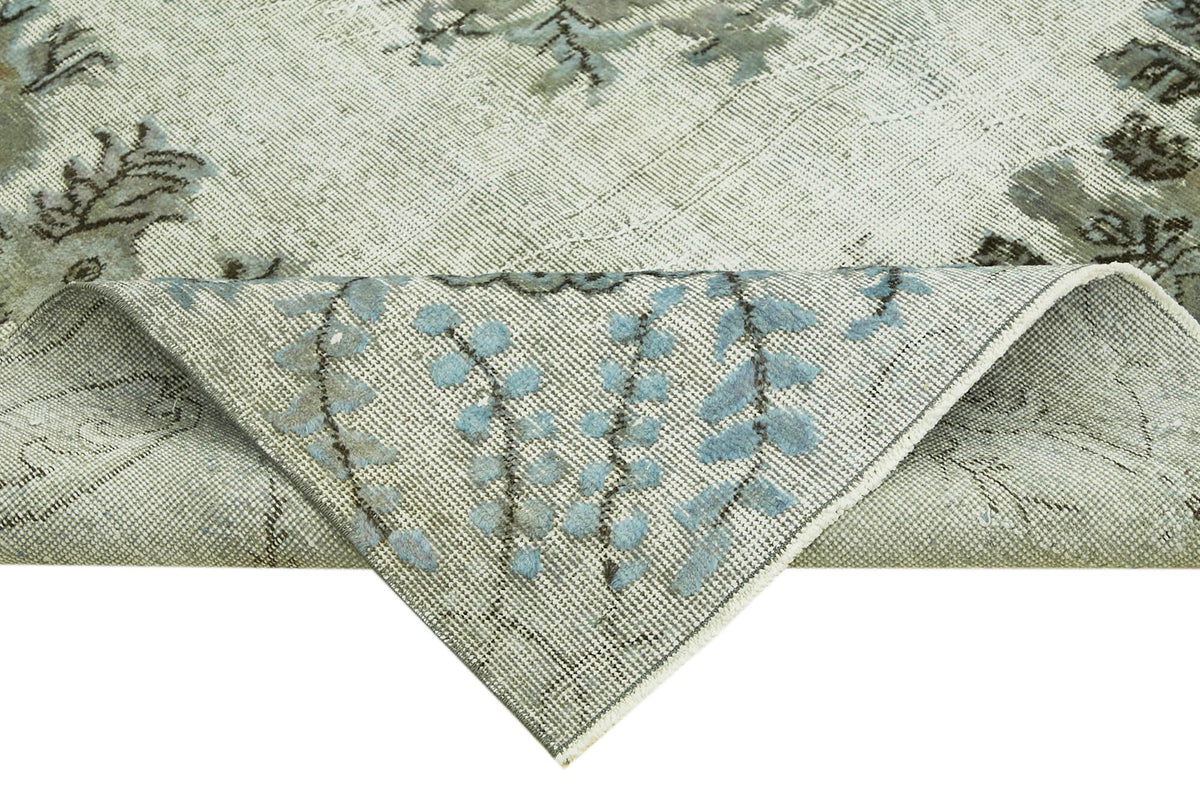 6x10 Blue Over Dyed Rug - 42580