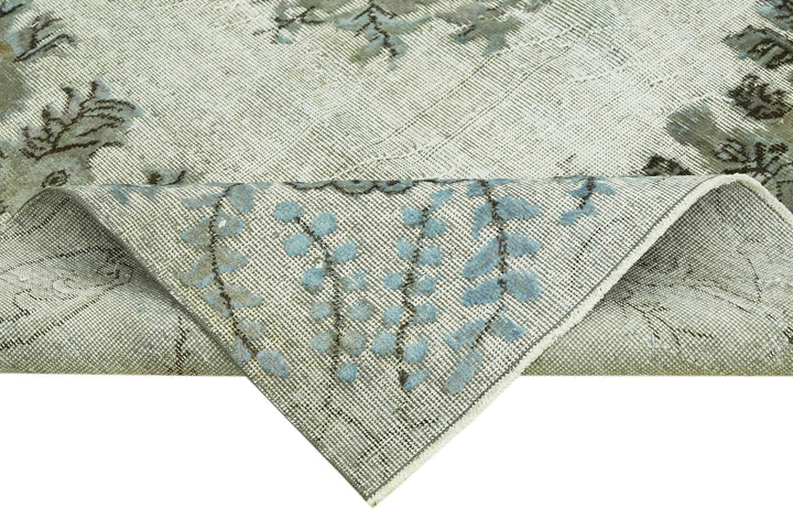 6x10 Blue Over Dyed Rug - 42580