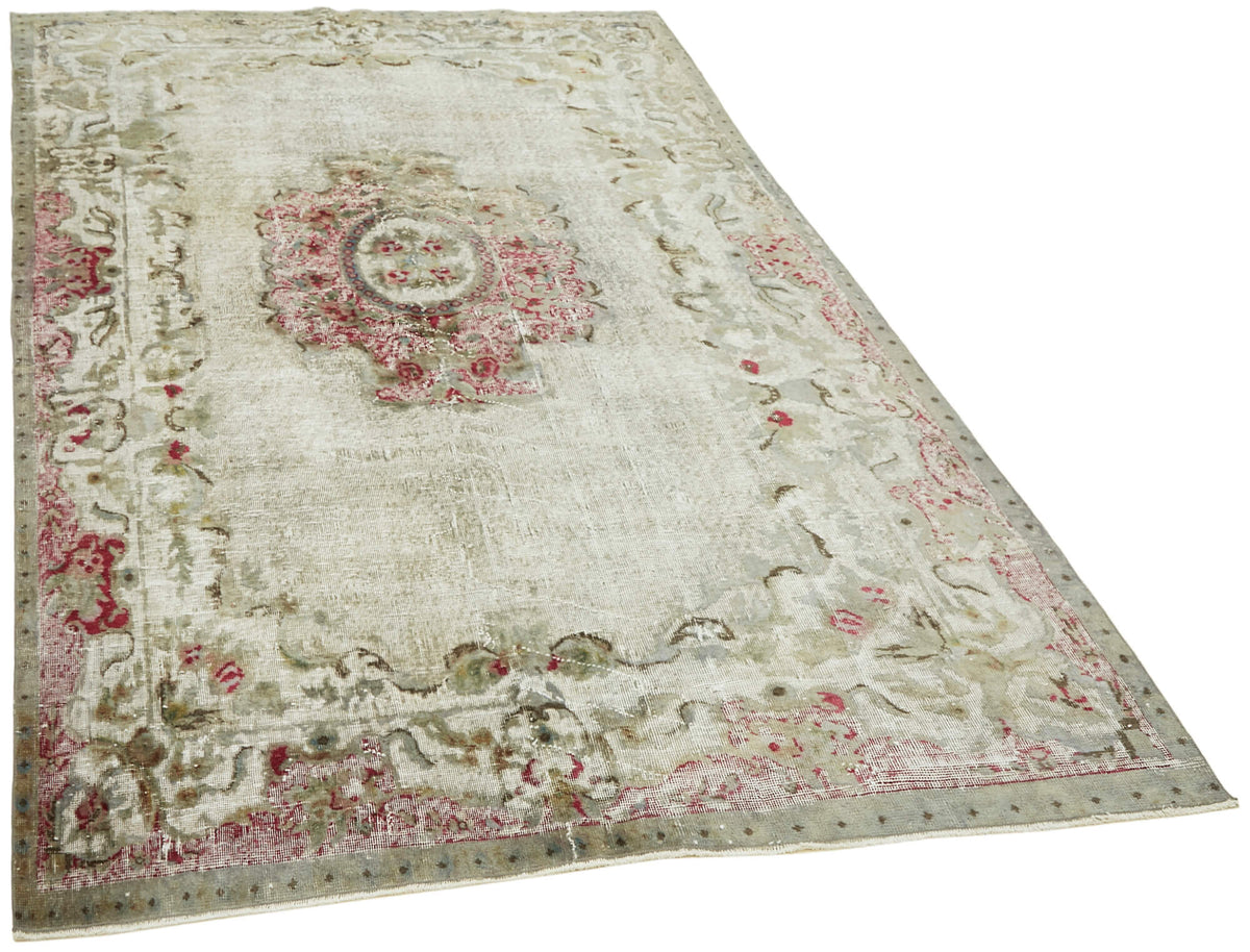 7x10 Grey Over Dyed Rug - 42581