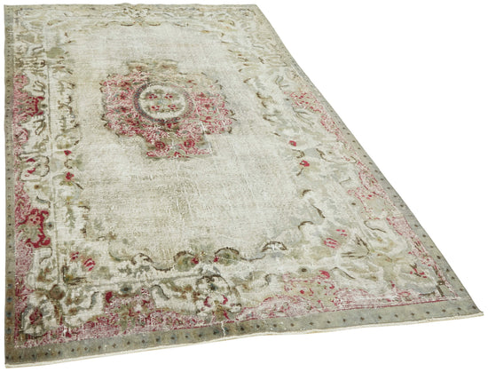 7x10 Grey Over Dyed Rug - 42581