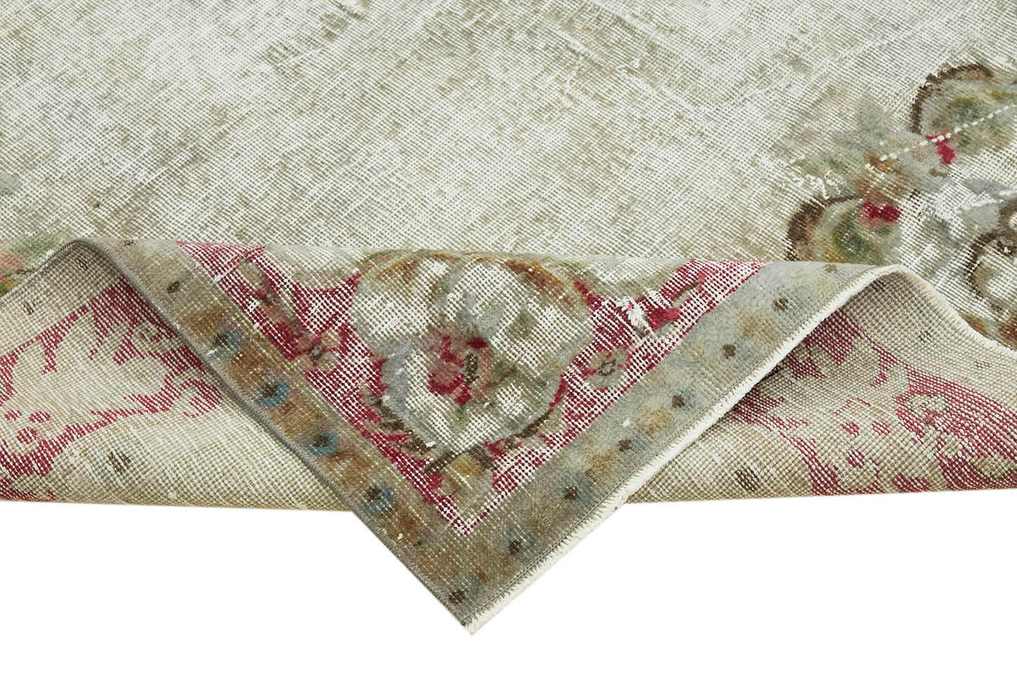 7x10 Grey Over Dyed Rug - 42581