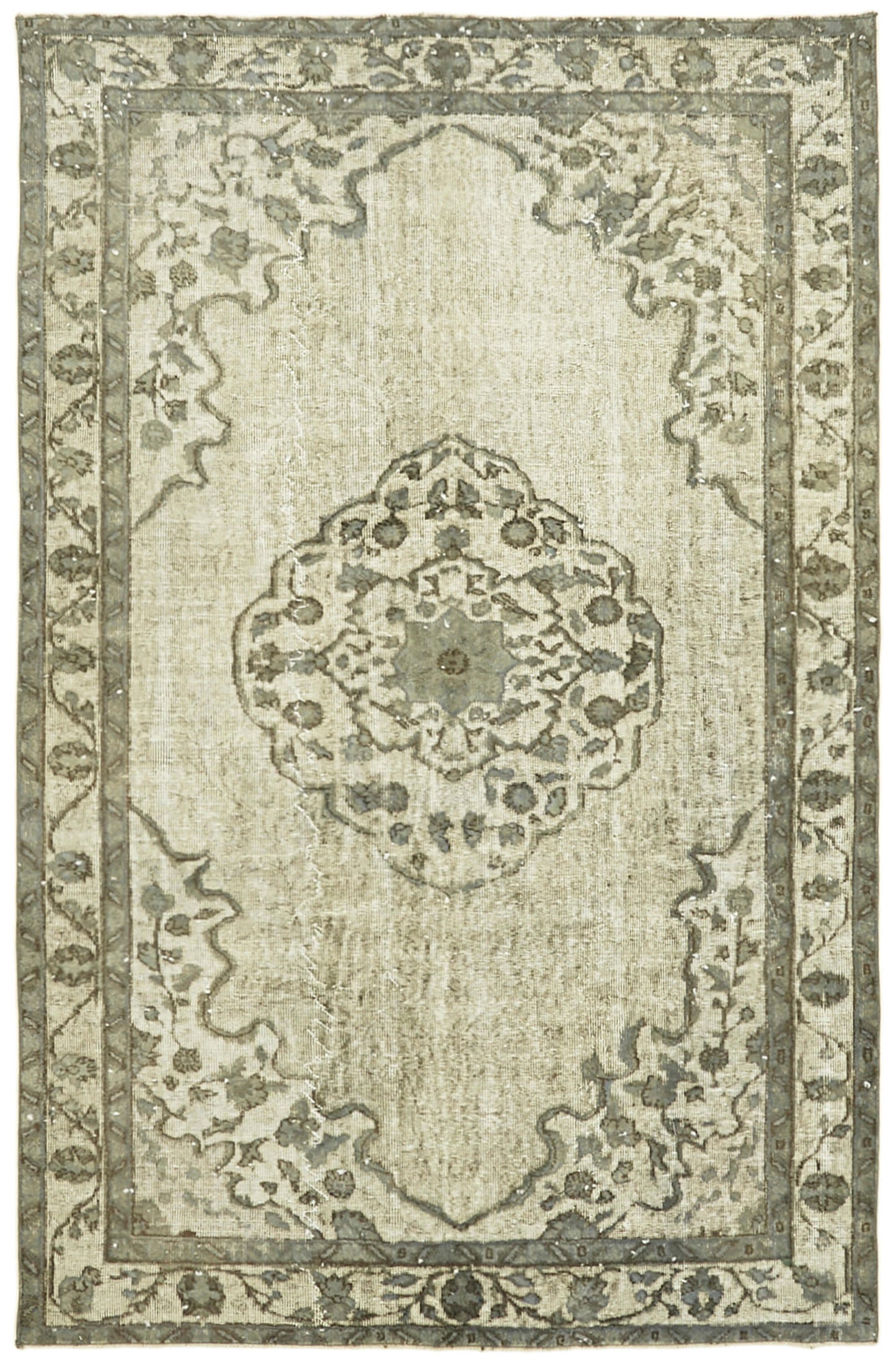 6x8 Grey Over Dyed Rug - 42582
