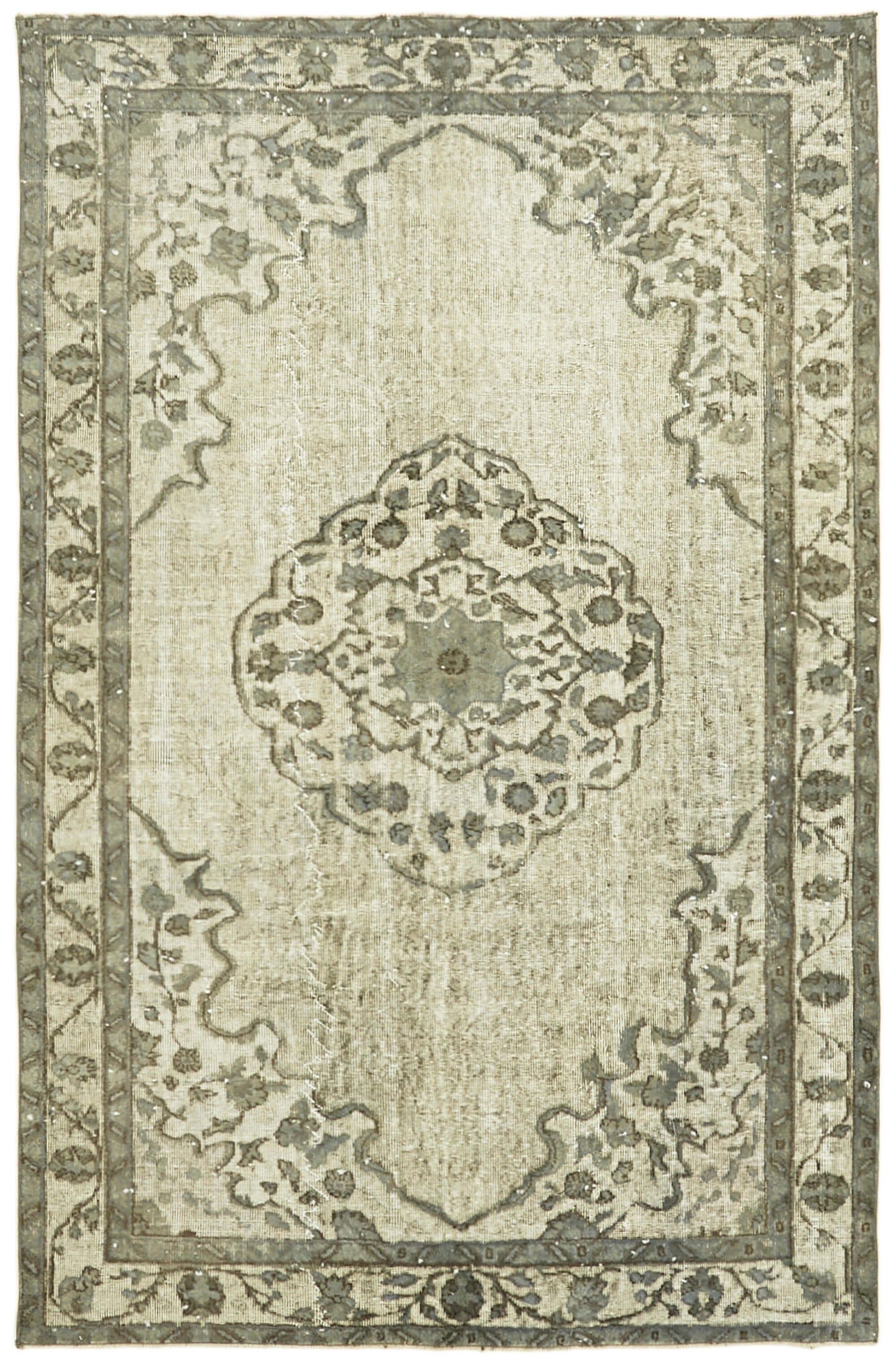6x8 Grey Over Dyed Rug - 42582