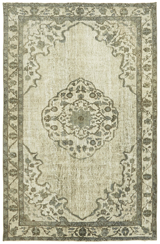 6x8 Grey Over Dyed Rug - 42582