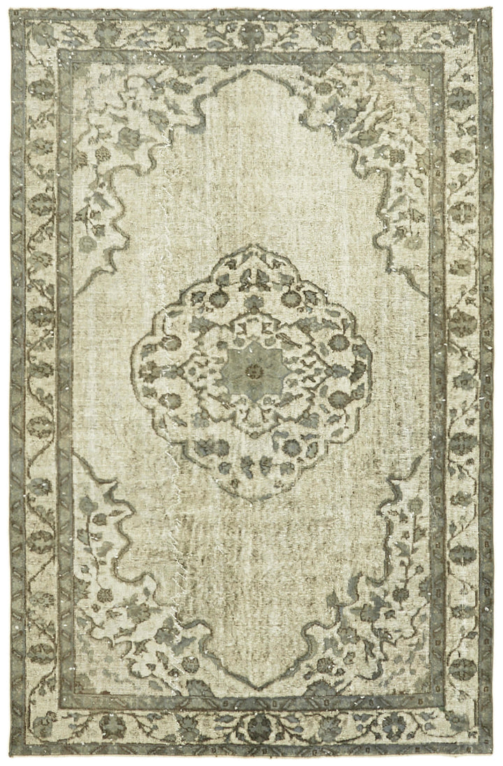 6x8 Grey Over Dyed Rug - 42582