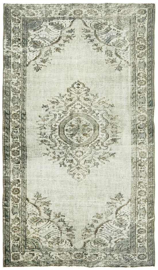 5x9 Grey Over Dyed Rug - 42583