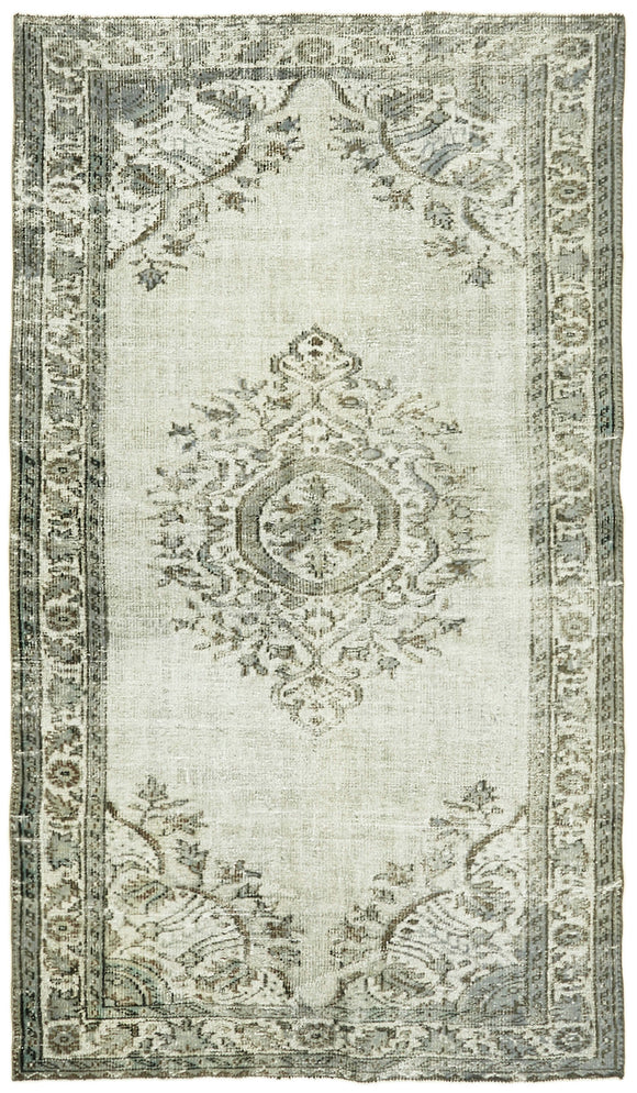 5x9 Grey Over Dyed Rug - 42583