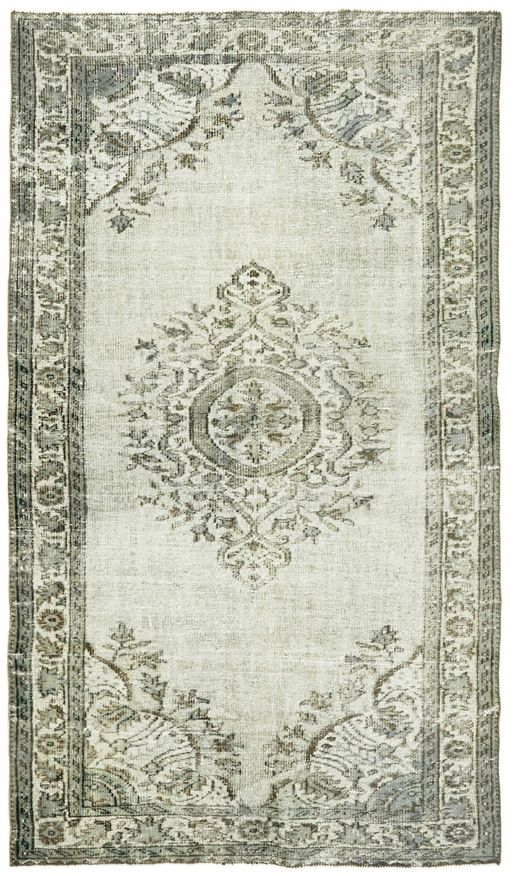 5x9 Grey Over Dyed Rug - 42583