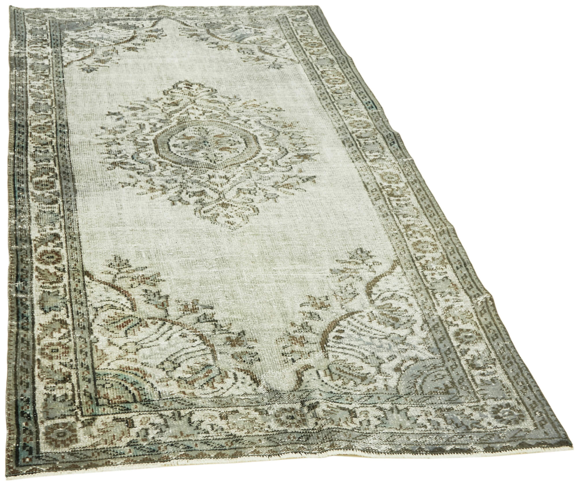 5x9 Grey Over Dyed Rug - 42583