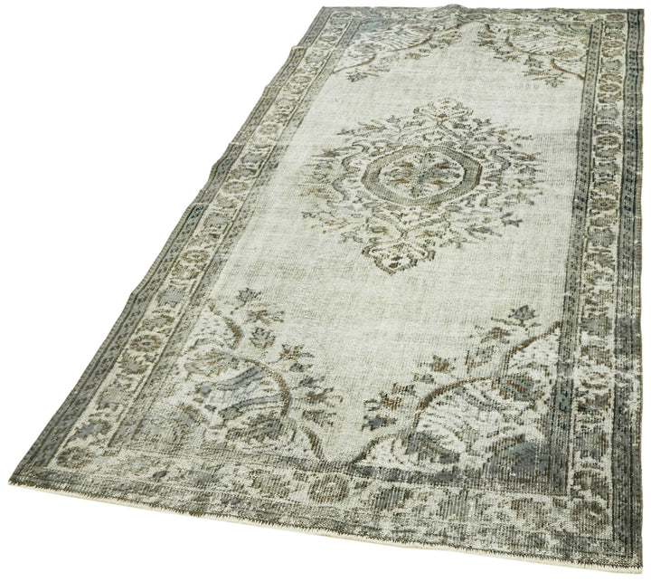 5x9 Grey Over Dyed Rug - 42583