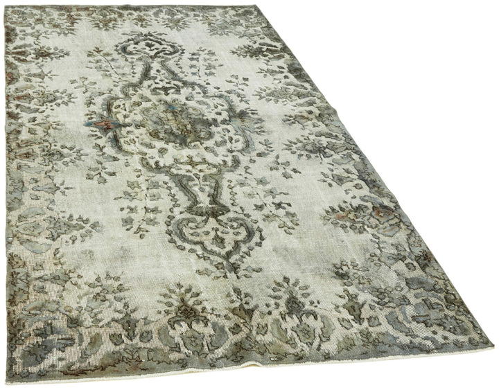 5x9 Grey Over Dyed Rug - 42584