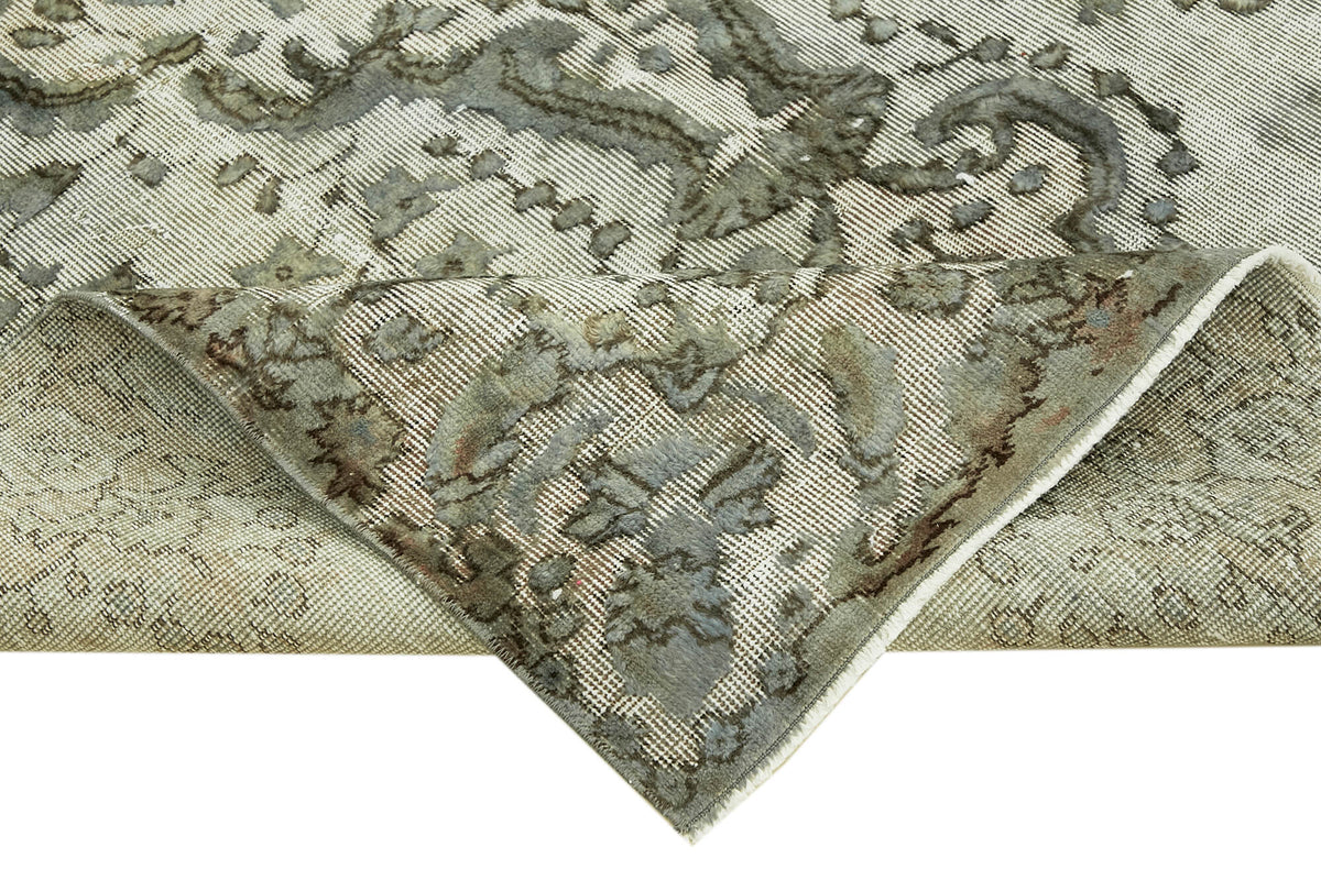 5x9 Grey Over Dyed Rug - 42584