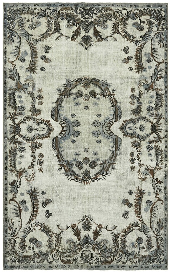 7x10 Grey Over Dyed Rug - 42586
