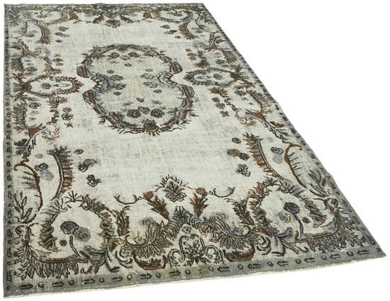7x10 Grey Over Dyed Rug - 42586