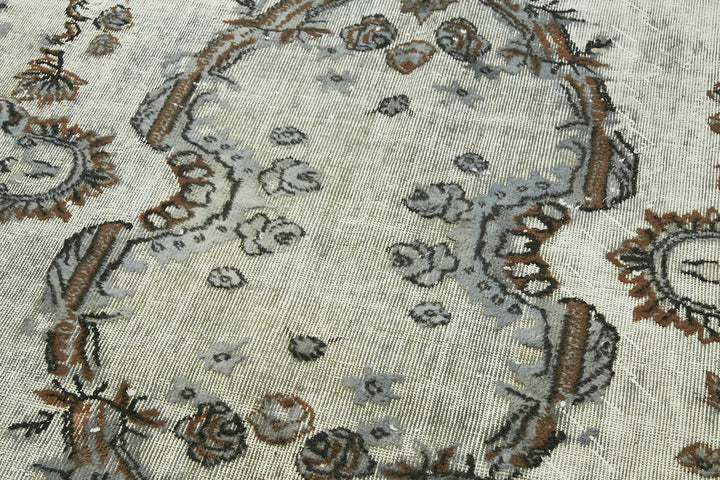 7x10 Grey Over Dyed Rug - 42586