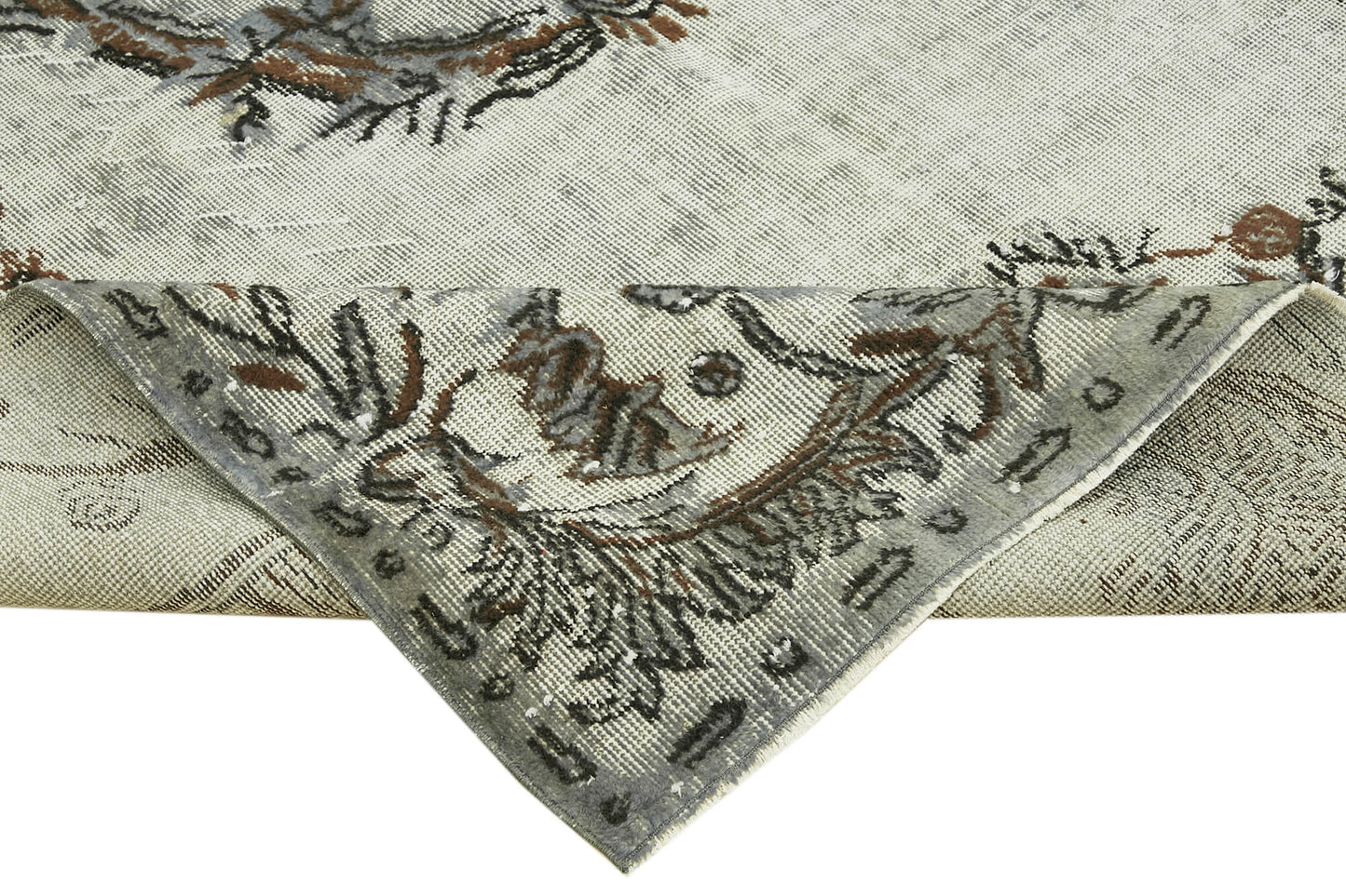 7x10 Grey Over Dyed Rug - 42586