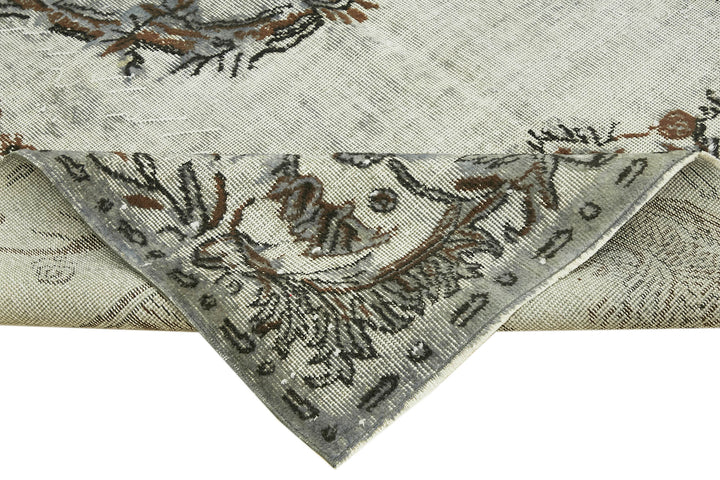 7x10 Grey Over Dyed Rug - 42586