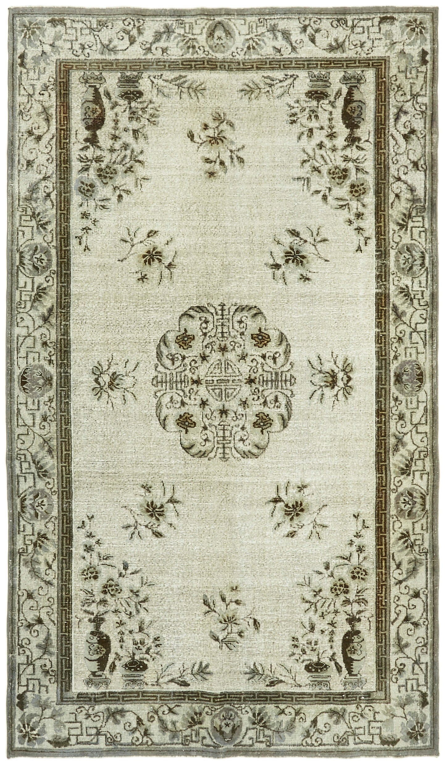 6x10 Grey Over Dyed Rug - 42587