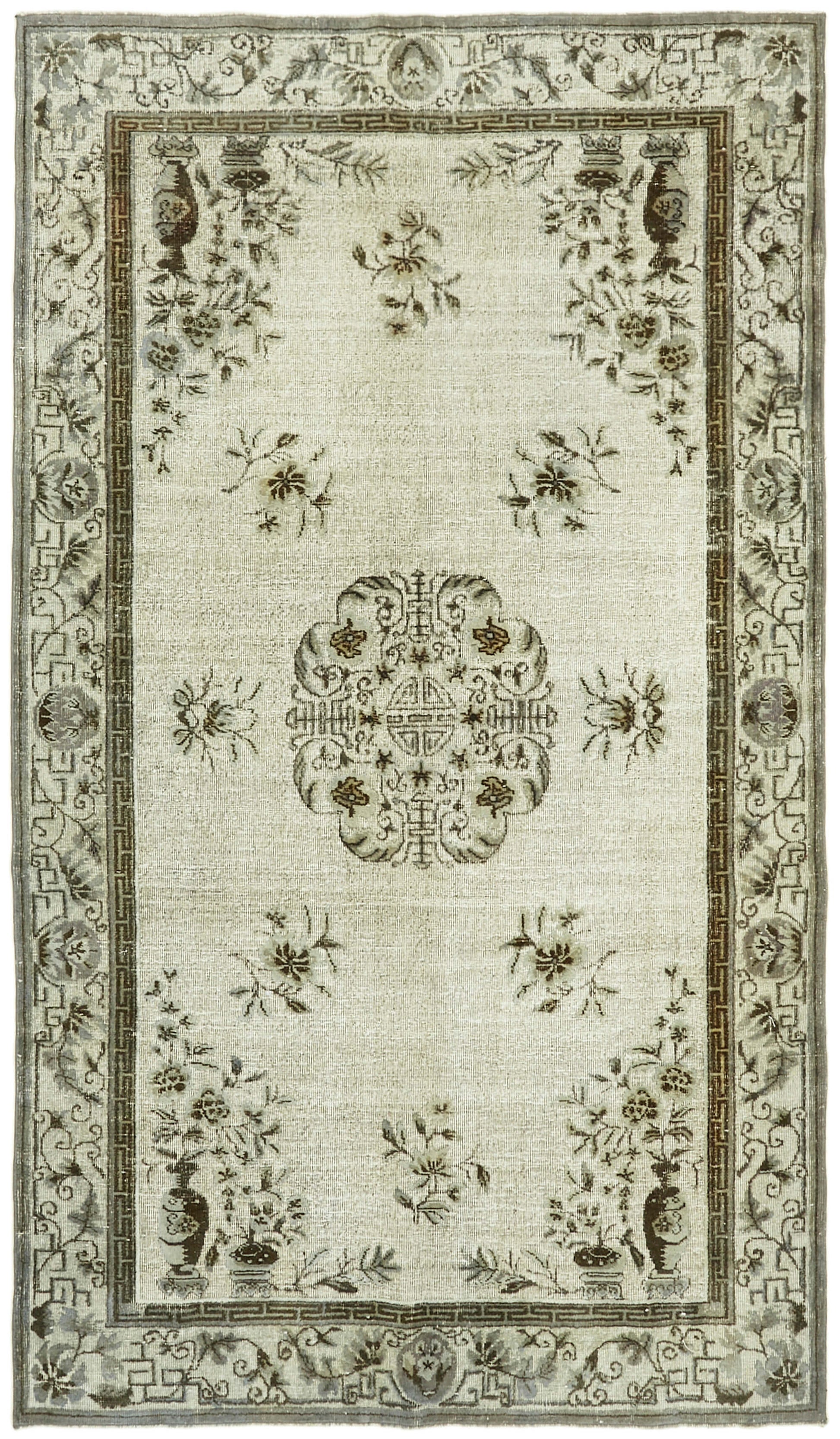 6x10 Grey Over Dyed Rug - 42587