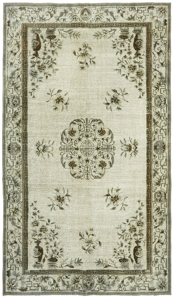 6x10 Grey Over Dyed Rug - 42587