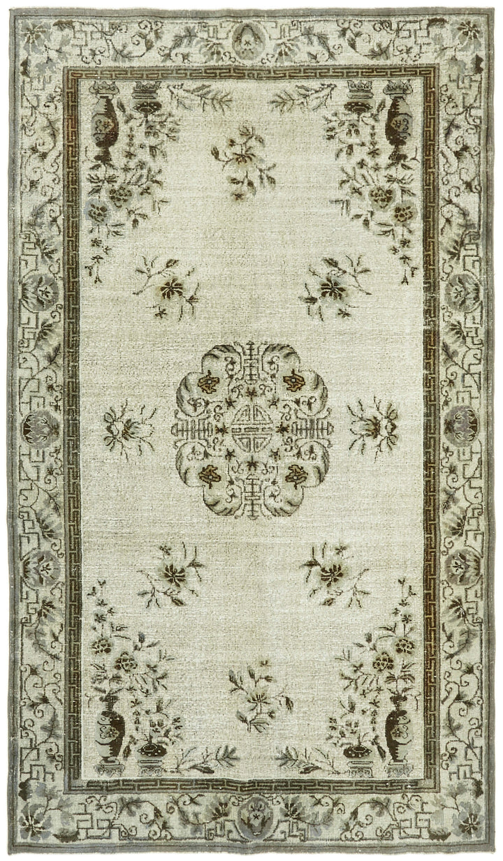6x10 Grey Over Dyed Rug - 42587