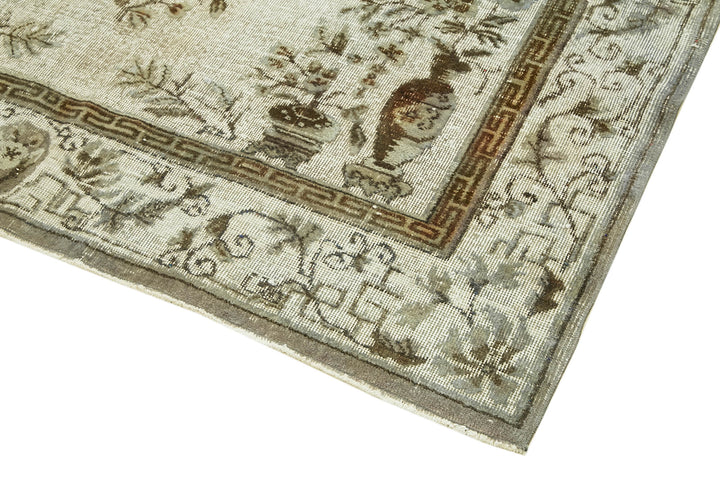 6x10 Grey Over Dyed Rug - 42587