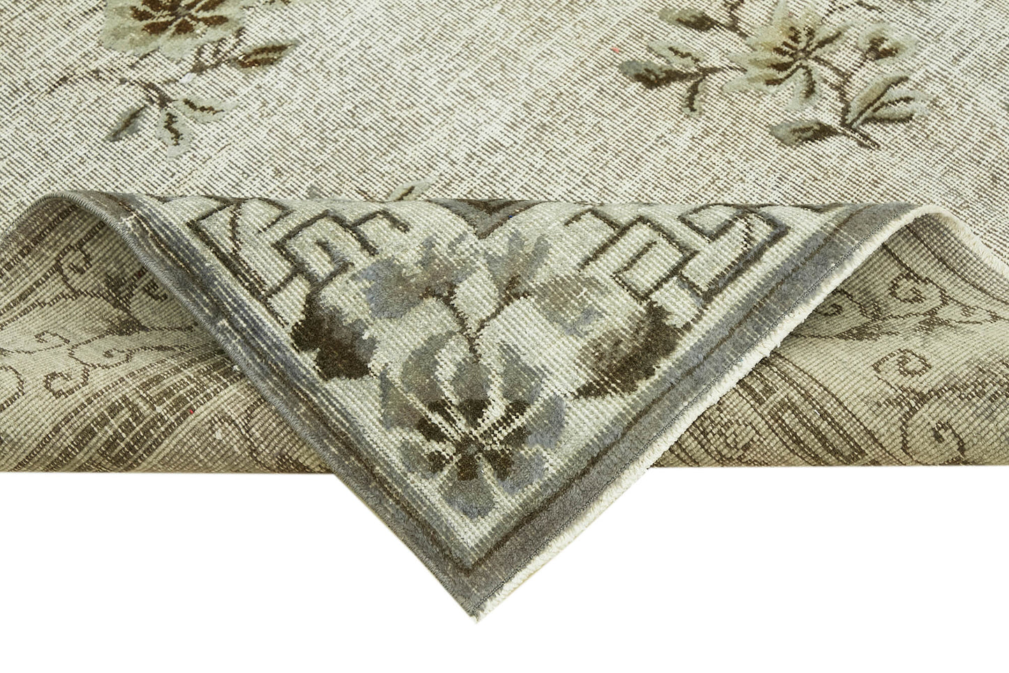 6x10 Grey Over Dyed Rug - 42587