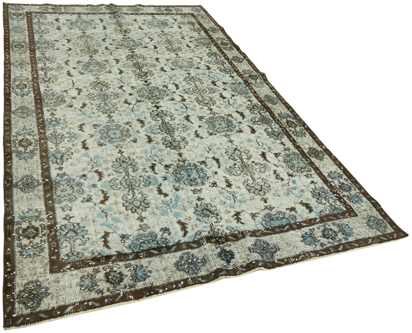 6x10 Blue Over Dyed Rug - 42589