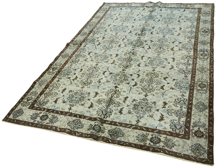 6x10 Blue Over Dyed Rug - 42589