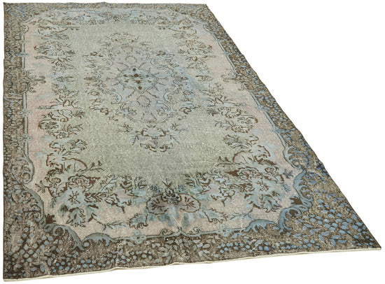 7x10 Blue Over Dyed Rug - 42592