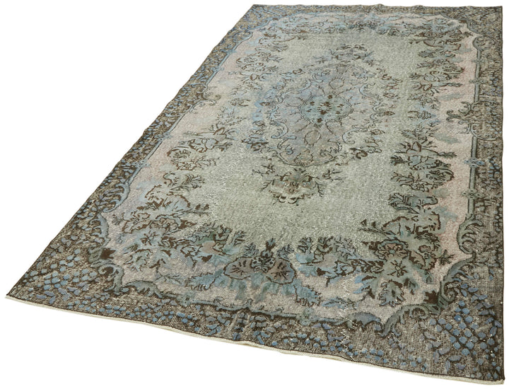 7x10 Blue Over Dyed Rug - 42592