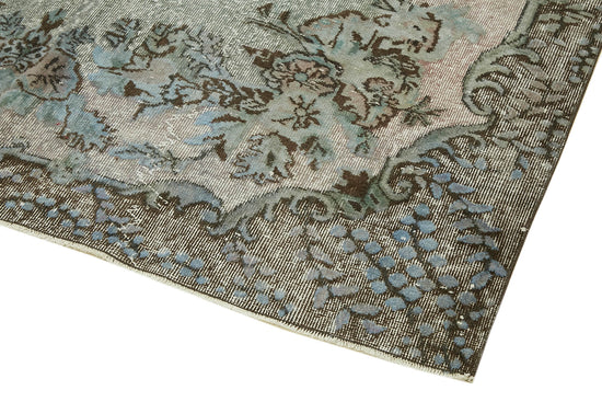 7x10 Blue Over Dyed Rug - 42592