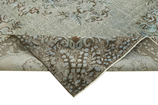 7x10 Blue Over Dyed Rug - 42592