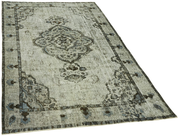 6x10 Grey Over Dyed Rug - 42593
