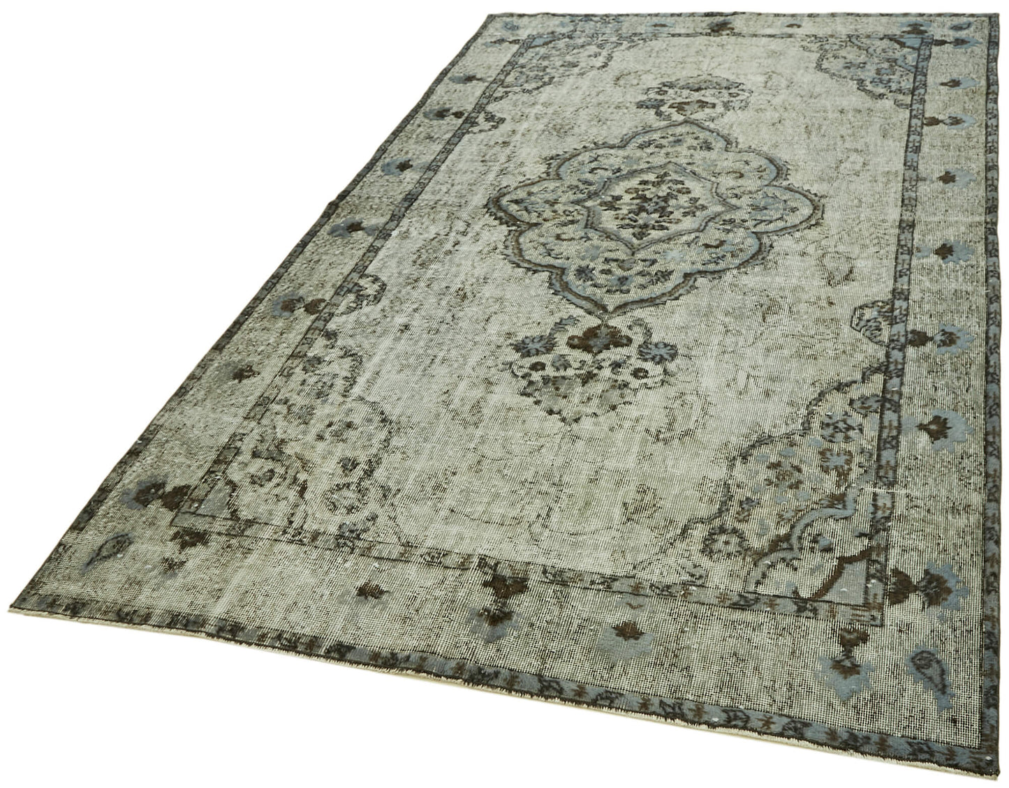6x10 Grey Over Dyed Rug - 42593
