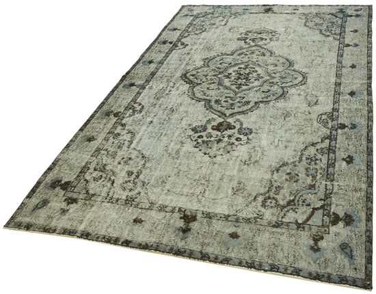 6x10 Grey Over Dyed Rug - 42593