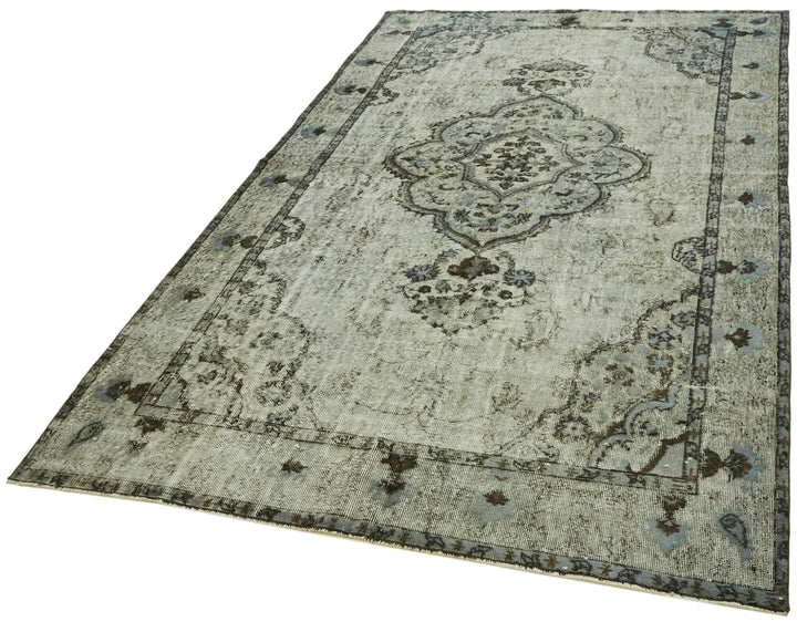 6x10 Grey Over Dyed Rug - 42593