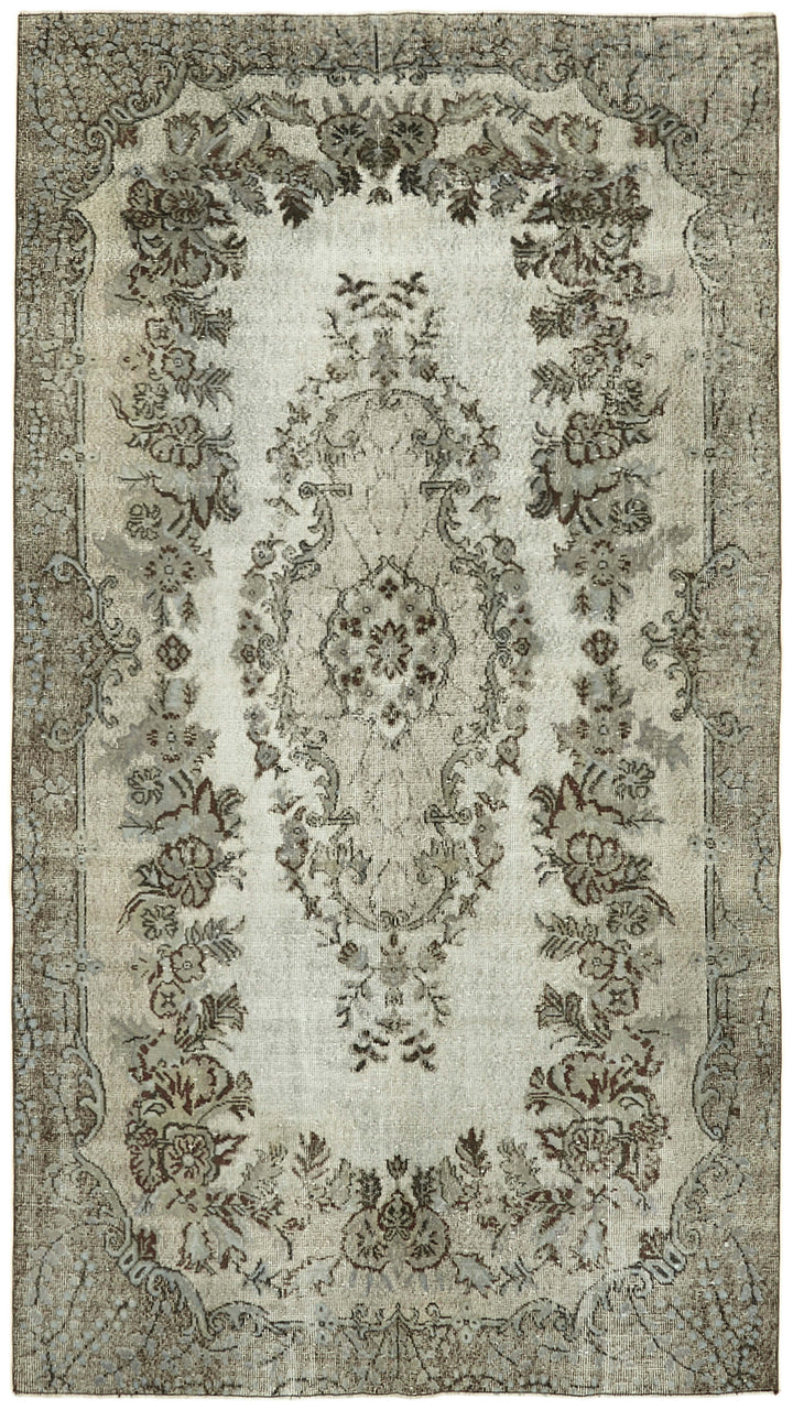 6x10 Grey Over Dyed Rug - 42594
