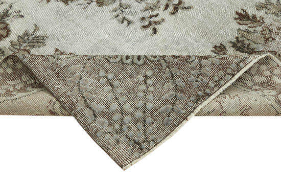 6x10 Grey Over Dyed Rug - 42594