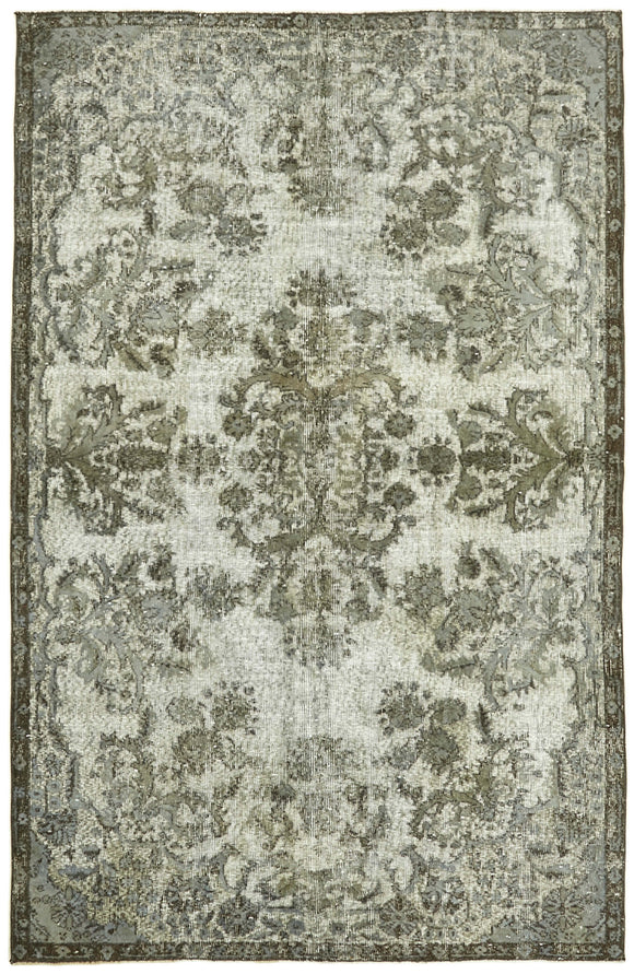 5x8 Grey Over Dyed Rug - 42595