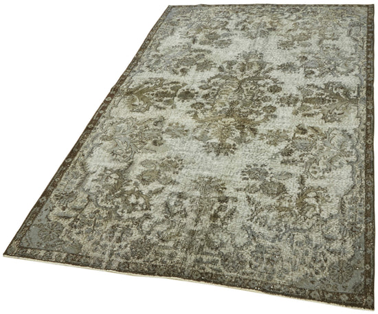 5x8 Grey Over Dyed Rug - 42595