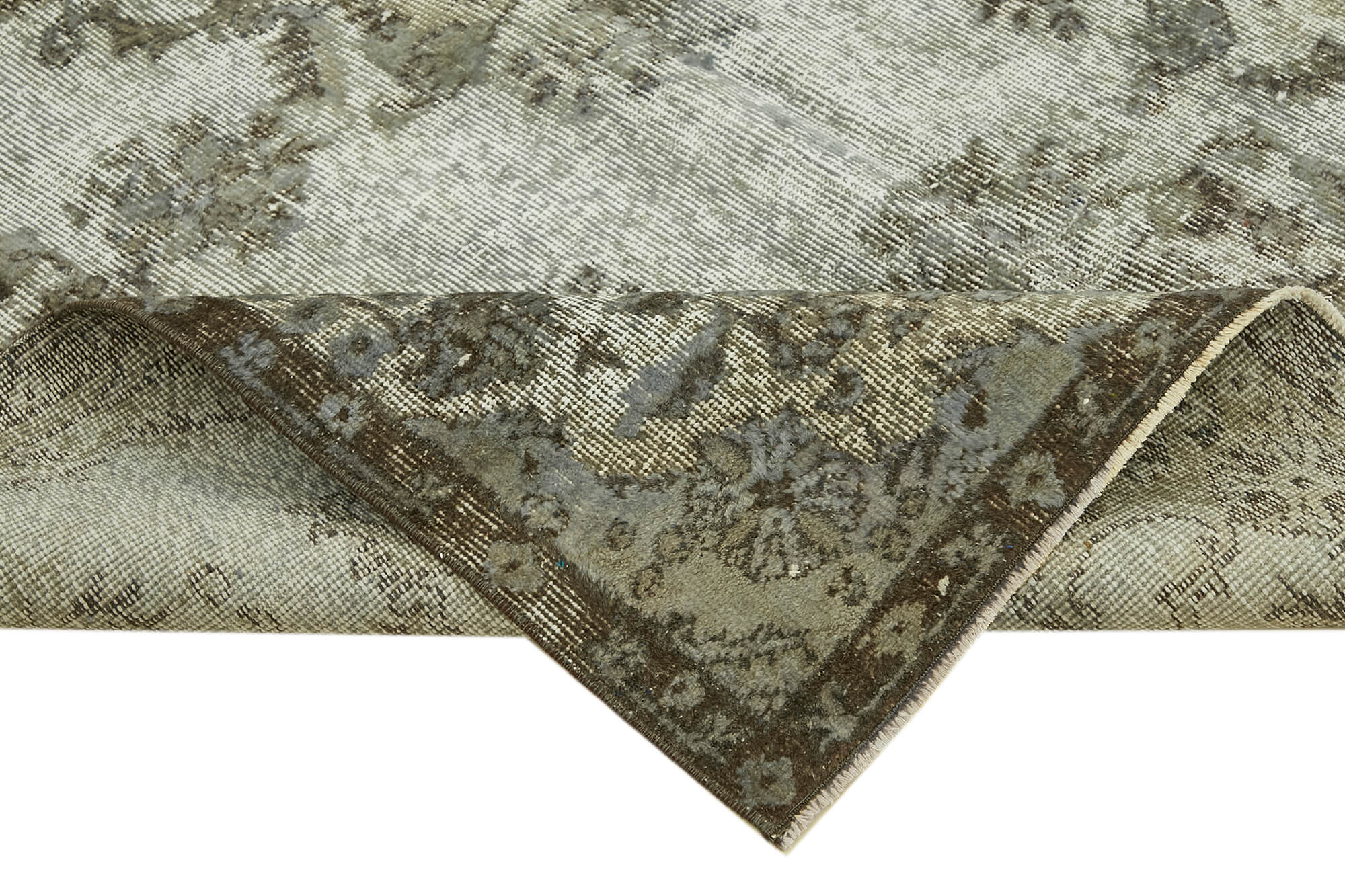 5x8 Grey Over Dyed Rug - 42595