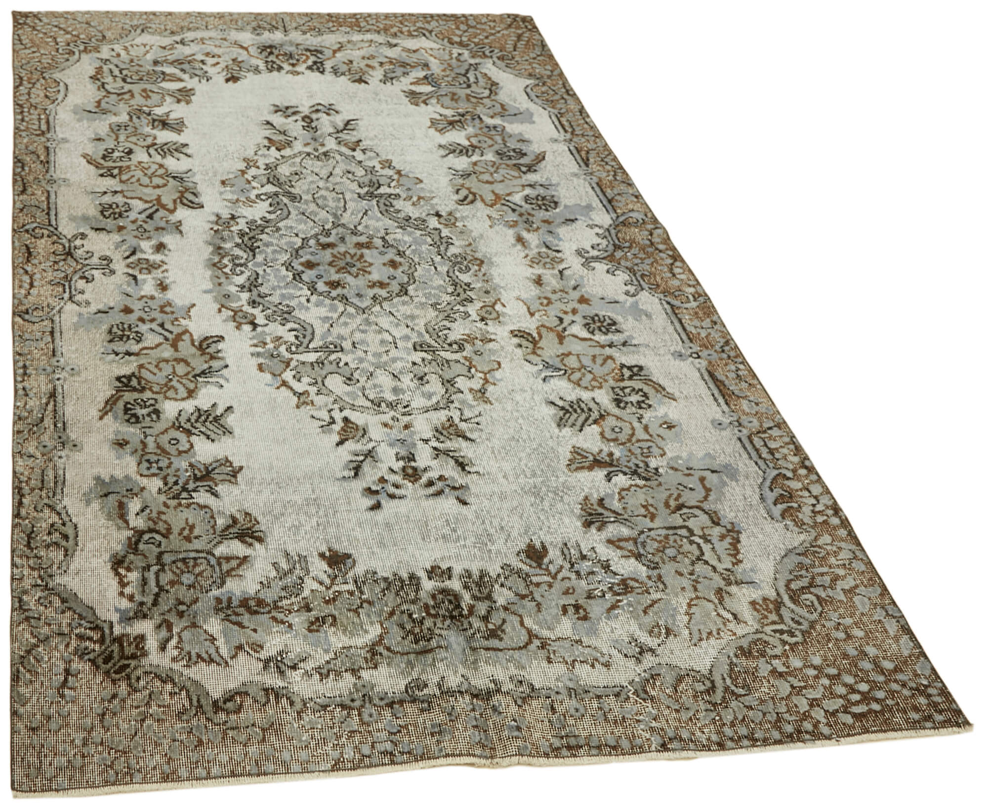 6x9 Grey Over Dyed Rug - 42598