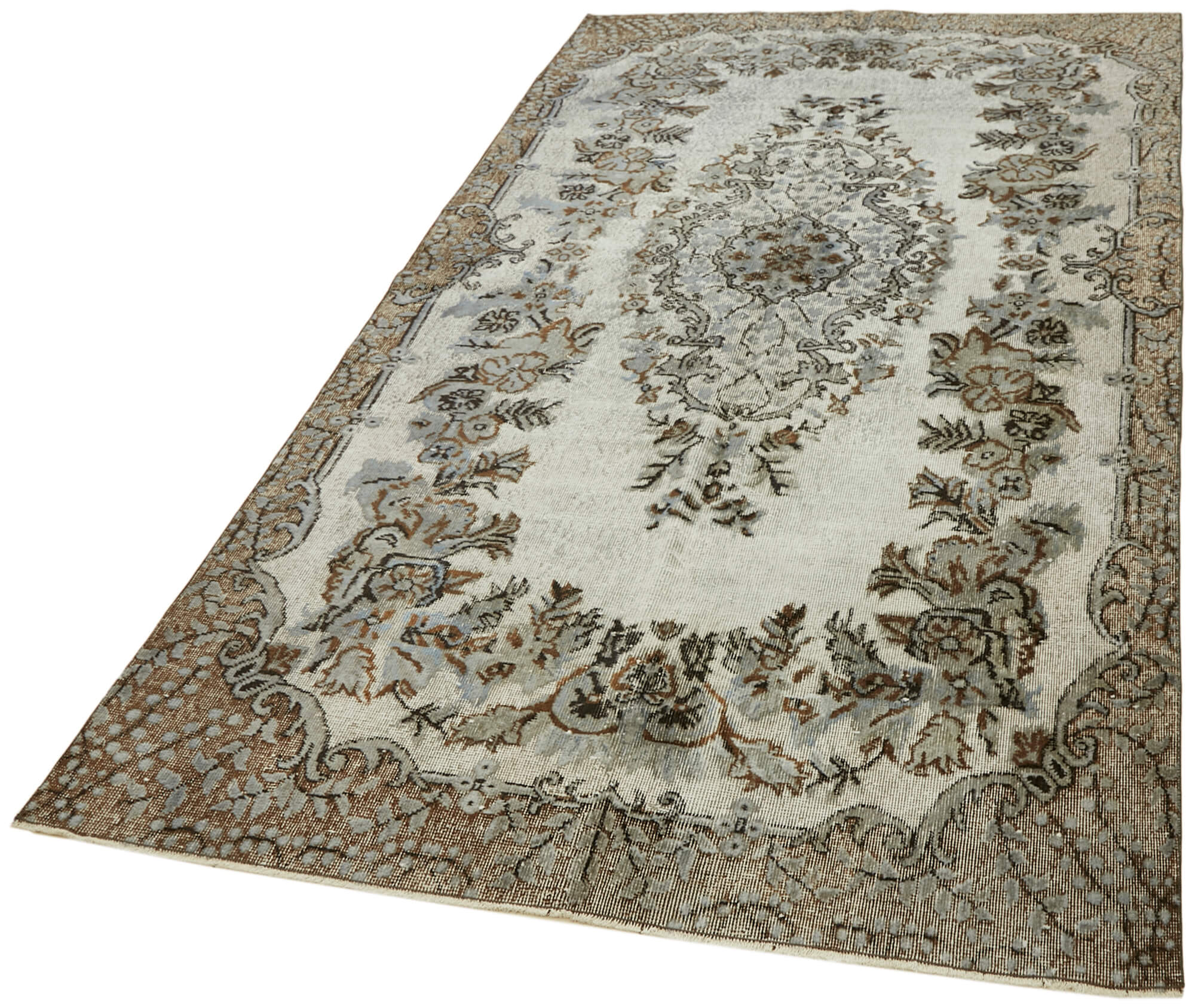 6x9 Grey Over Dyed Rug - 42598