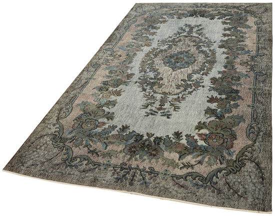 6x10 Grey Over Dyed Rug - 42599